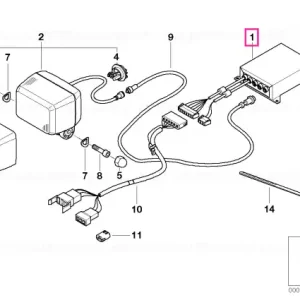 Unitate control semnalizare omologată - BMW Motorrad Reducere specială