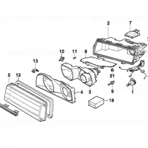 Wiring head light - BMW Promoție