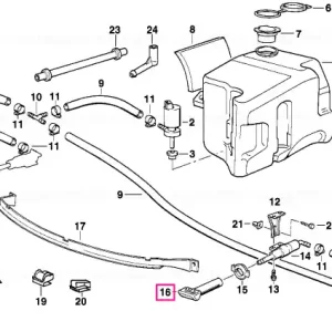Ajutaj pulverizare stâng - BMW Ofertă limitată