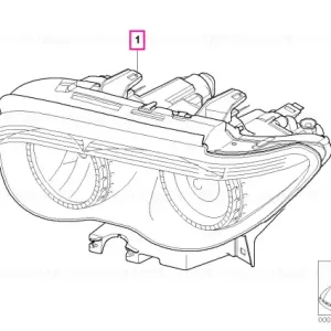 Vezi acum Far bi-xenon AKL dreapta - BMW