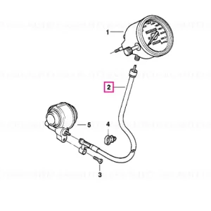 Cablu vitezometru L=1000MM - BMW Motorrad Preferatul clienților