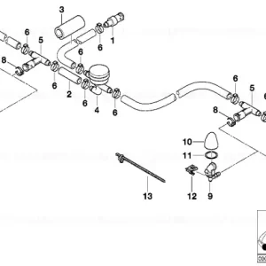 Acoperire stânga grunduită - BMW Retur gratuit