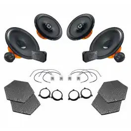 Calitate înaltă Pachet Difuzoare Auto Hertz Dieci Dedicat Renault Captur 2013->