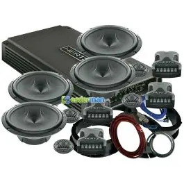 VW Pachet Audio Hertz, Difuzoare si Amplificator Preț mic