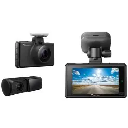 Super ofertă Camere Auto DVR Duala Pioneer VREC-DH300D, LCD 3'' WQHD, GPS