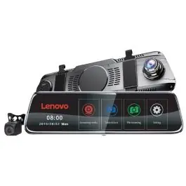 Oglinda cu DVR Lenovo ecran de 9.66" Camera fata si spate FHD 1080p unghi 170 Nu rata