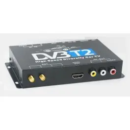 Super ofertă Tuner TV DVB-T2 Auto Digital cu 2 Antene si USB Media Player