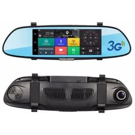 EDT-FSC08 Oglinda cu Monitor, Camera DVR HD Android GPS Internet Preț promoțional