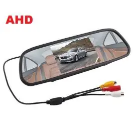 Ieftin Display Auto AHD de 5" pe Oglinda Retrovizoare