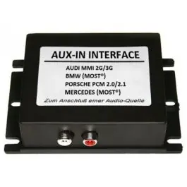 AUX-110 interfata audio aux in fibra optica Bmw, Audi, Mercedes, Porsche Ofertă exclusivă