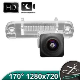 Preferatul clienților Camera marsarier HD, unghi 170 grade cu StarLight Night Vision pentru Mercedes-Benz ML W164, ML W166, GL X164, R W251