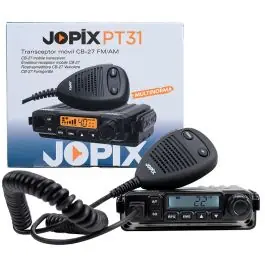Livrare expres Statie radio CB JOPIX PT31 AM/FM, 4W, 12V, ASQ