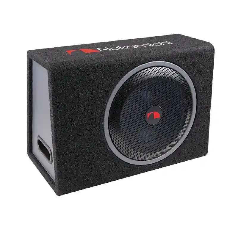 Mai ieftin Subwoofer auto activ Nakamichi, difuzor 10", 300 W rms, 2000 W max