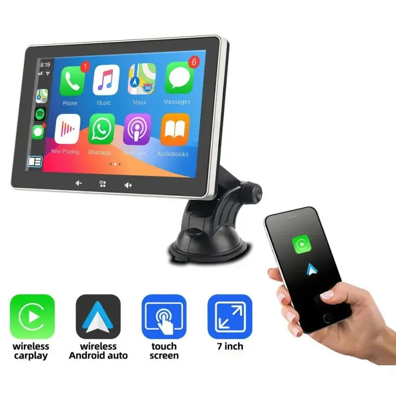 Sistem portabil multimedia CarPlay Android Auto Camera USB Touchscreen Vezi acum