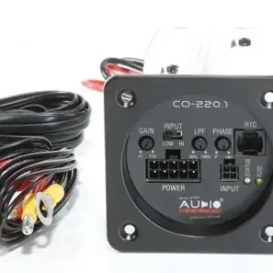 Amplificator Audio System CO-200.1, 1x220 watts, incorporabil, in 2 sau 4 ohm, pentru subwoofer, clasa D Transport gratuit