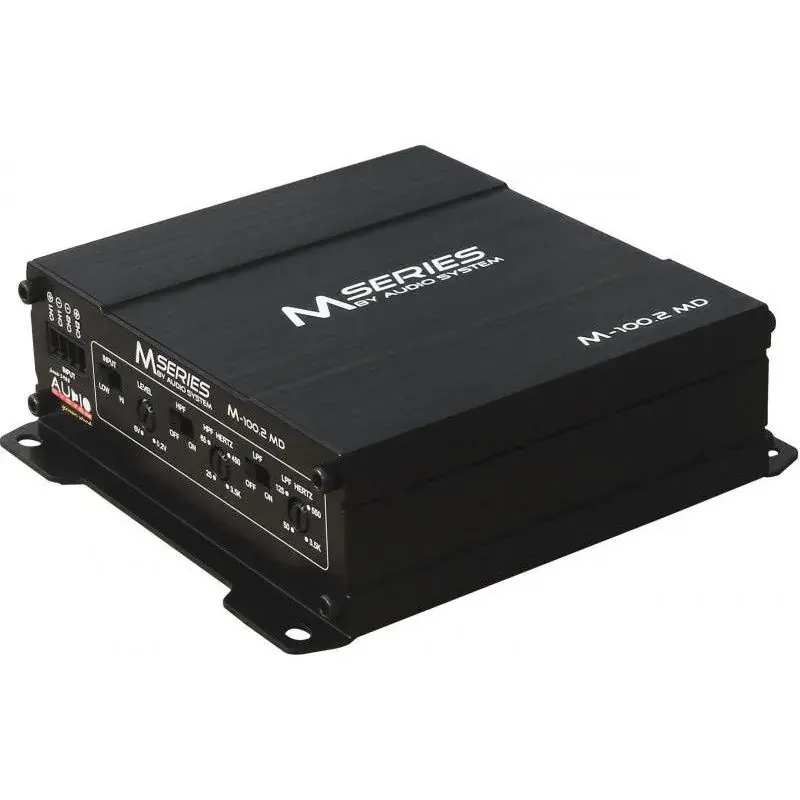 Amplificator Audio System M-100.2 MD, 2 x 150 watts, in 2 sau 4 ohm, dimensiune micro clasa D Preferatul clienților