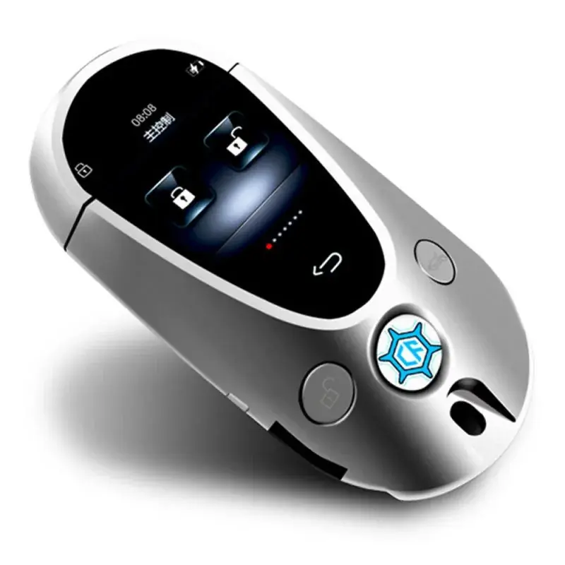 Cheie smart Mercedes-Benz Maybach cu touchscreen keyless entry argintiu Ultima șansă