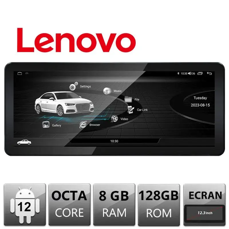 Navigatie Audi A4, A5 B8 High 8+128 Pro 4G Lenovo Brillante Calitate înaltă