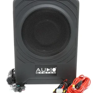 Subwoofer activ underseat Audio System US08 ACTIVE, 225 watts, 2 ohm, 200mm, 8", sub scaun Ofertă de sezon