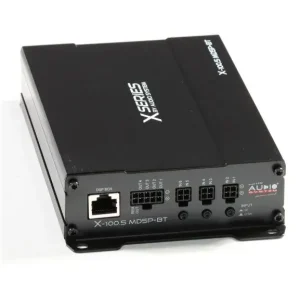 Amplificator cu DSP Audio System X-100.5 DSP-BT 9 canale 5 amplificate 4x140 si 1x30 watts rms in 2 sau 4 ohm BT clasa D dimensiune mica Ieftin