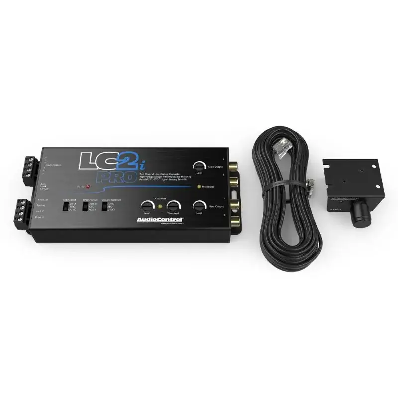 Convertor sunet 2 canale cu AccuBass 12V AudioControl LC2i PRO Livrare expres