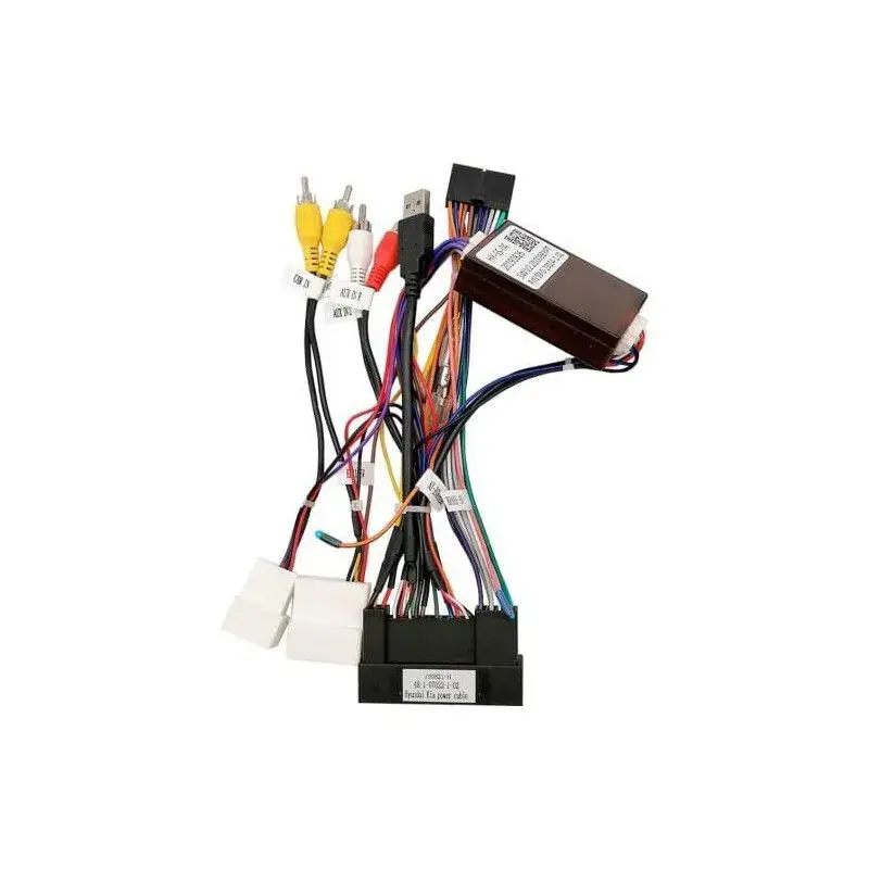 Cablaj cu canbus conectare navigatie dedicata EDT-G576 la masini cu navigatie, amplificator si camera de fabrica Expediere rapidă