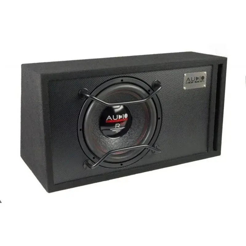 Subwoofer pasiv cu incinta, Audio System, 600 W RMS, 1000 W MAX, difuzor 12", bass reflex Expediere rapidă
