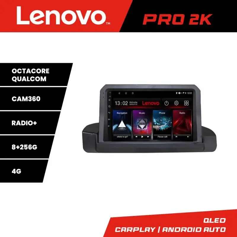 Calitate înaltă Navigatie BMW Seria 3 E90 fara ecran de fabrica 8 core QLED 2K 8+256 360 Android Waze USB Navigatie Internet Youtube Radio Lenovo