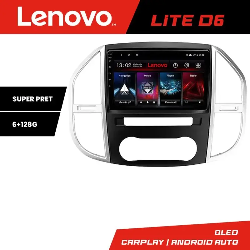 Vezi acum Navigatie Mercedes Vito w447 2016- Android radio gps internet 8 core 6+128 Lenovo