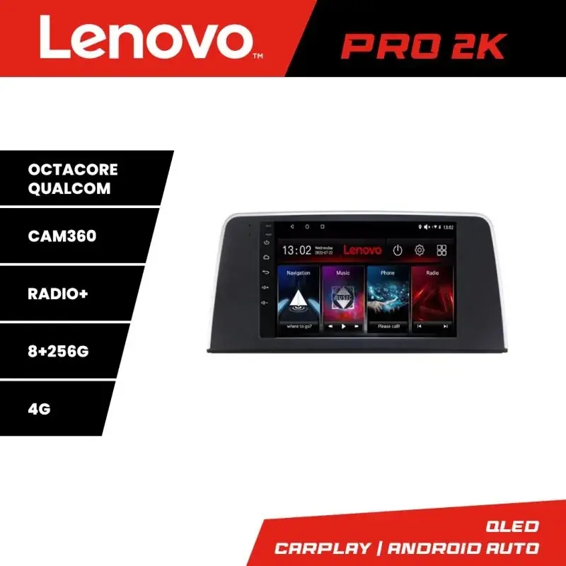 Cel mai bun preț Navigatie BMW Seria 3 F30 2012-2016 8 core QLED 2K 8+256 360 Android Waze USB Navigatie Internet Youtube Radio Lenovo