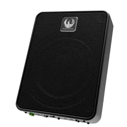 Ofertă exclusivă Subwoofer activ ultra compact sub scaun, Phoenix Gold, difuzor 8", 300W RMS, 600W Max