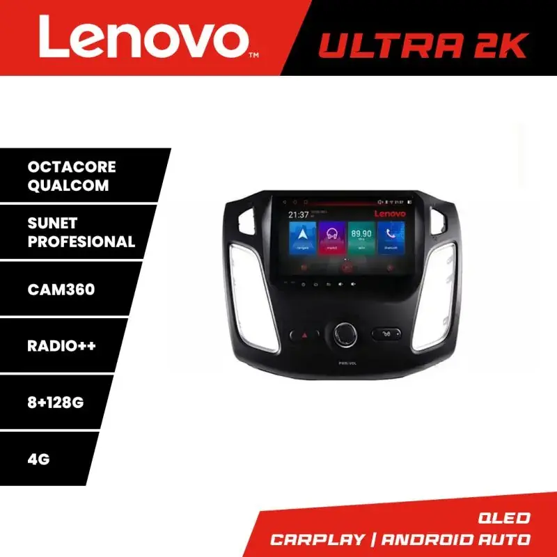 Calitate înaltă Navigatie Ford Focus 3 M-150 Octa Core Android Radio Bluetooth GPS WIFI/4G DSP 2K 8+128GB 360 Toslink