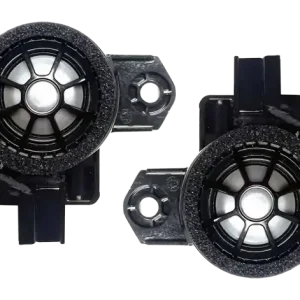 Kit tweetere Volvo S/V/XC 2016+ 40W cu cupolă din titan de 25 mm Tonuri excelente de înaltă frecvență Phoenix Gold ﻿ZDSV25T Transport gratuit