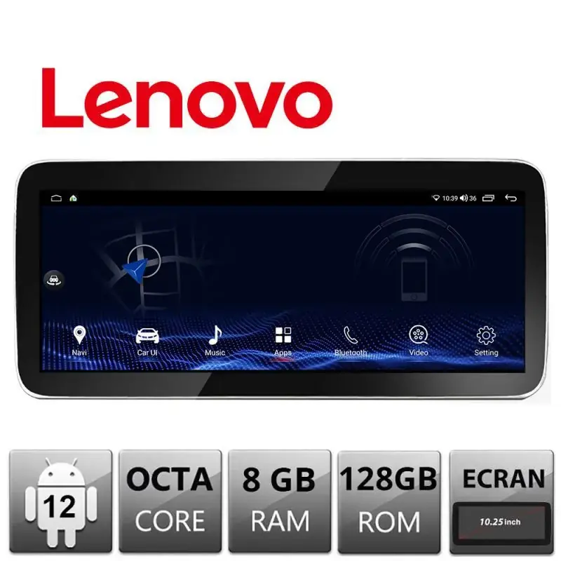 Lenovo Brillante navigatie dedicata Lexus ES 2013-2017 ecran de 10.25" 4G 8+128 1920x720 IPS 360 Android GPS Plată securizată