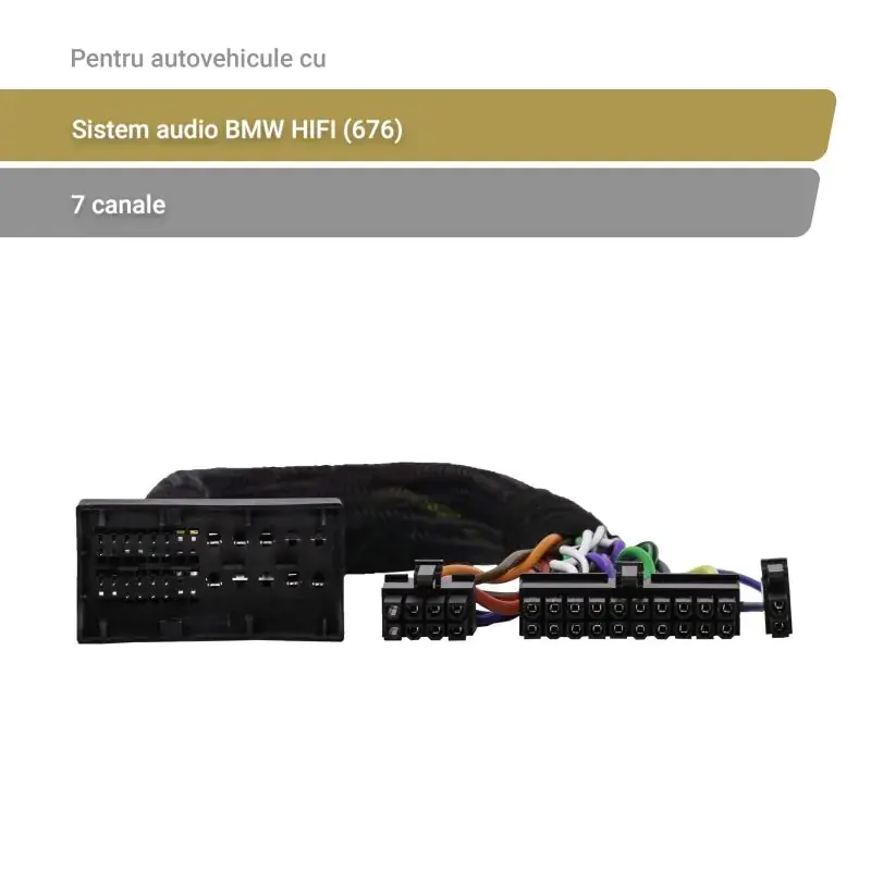 Retur gratuit Cablu ZDC-BMW1 Phoenix Gold  30cm pentru BMW cu HiFi Sound System