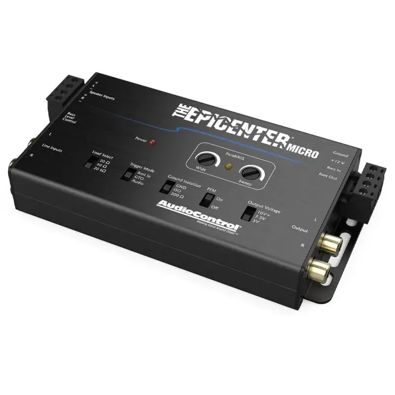 Procesor de sunet Audio Control EPICENTER MICRO, 2 canale, procesor digital de restaurare a basului Promoție