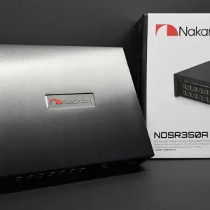 Amplificator cu DSP Nakamichi NDSR350A,  12 canale amplificate, 4 ohmi, 4 x 25 W + 4 x 40 W + 2 x 80 / 1 x 160 W RMS Livrare expres