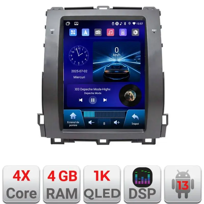 Retur ușor Navigatie Chevrolet Captiva 2008-2012 tip Tesla 4+64 Incell Display android internet wifi kit-tesla-020+edt-e220-rk