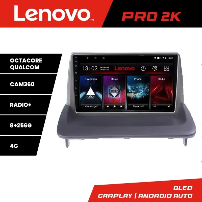 Cel mai bun preț Navigatie Volvo C40 C30 S40 C70 V50 Lenovo Kit-C40 8 core QLED 2K 8+256 360 Android Waze USB Navigatie Internet Youtube Radio