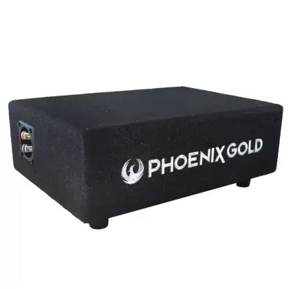 Retur gratuit Cutie subwoofer, Phoenix Gold, max 500W, 250W RMS, difuzor 8"