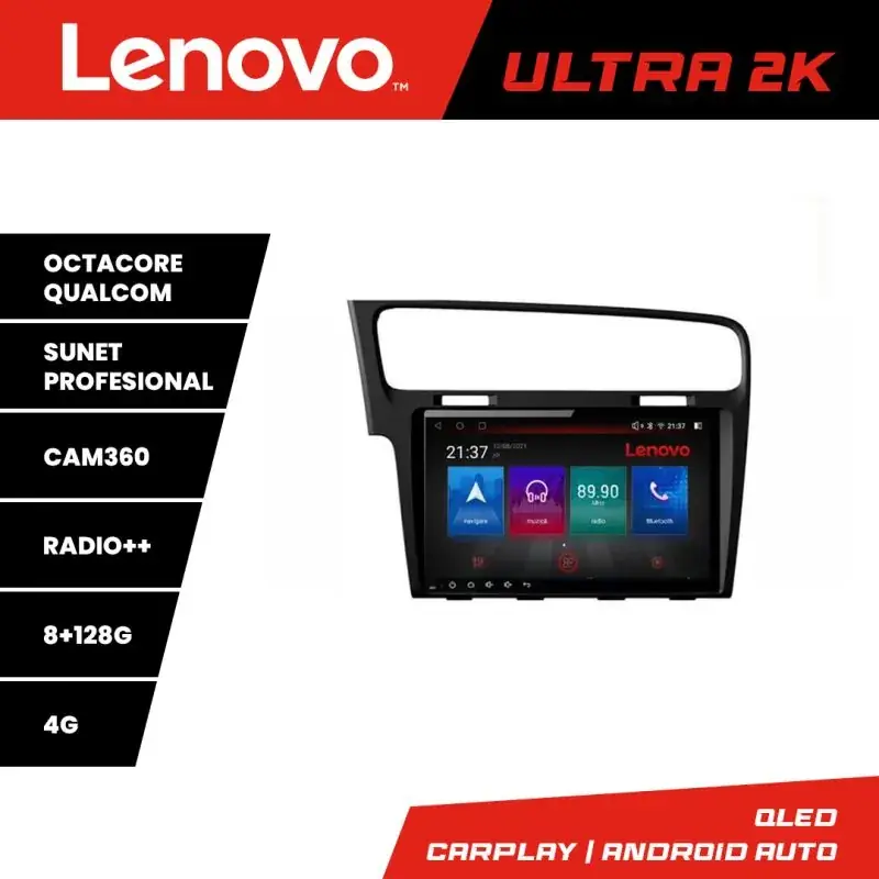 Transport gratuit Navigatie VW Golf 7 M-491 Octa Core Android Radio Bluetooth GPS WIFI/4G DSP 2K 8+128GB 360 Toslink