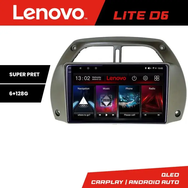 Cel mai bun preț Navigatie Toyota Ravenol 4 2000-2004 Android radio gps internet 8 core 6+128 Lenovo