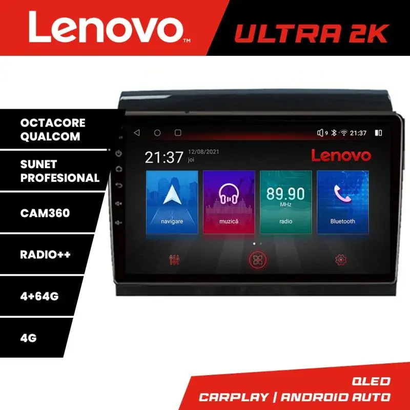 Vezi acum Navigatie Fiat Ducato Citroen Jumper Peugeot Expert 2006-2018 variante cu radio cd sau navigatie de fabrica Android ra Lenovo