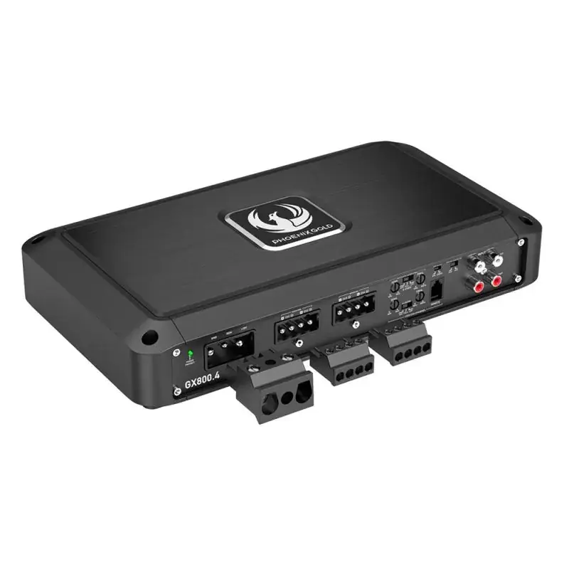 Amplificatoare Phoenix Gold  GX800.44 x 200 watts, în 2 sau 4 Ohm, clasa D, 4 canale Nu rata