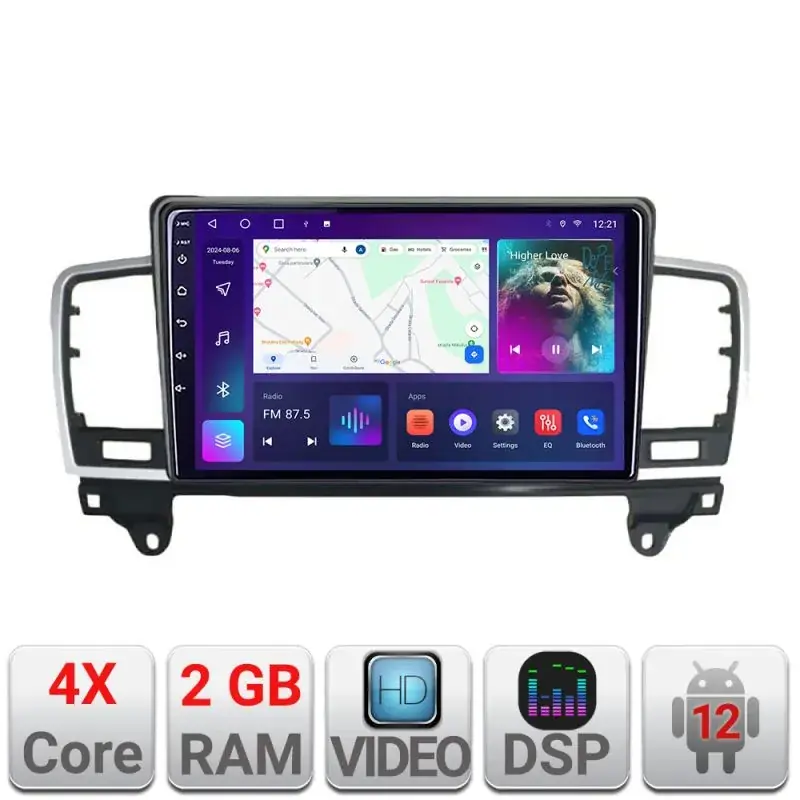 Super ofertă Navigatie Mercedes ML W166 NTG4.5 A-W166  2+32 GB Android Waze USB Navigatie Internet Youtube Radio