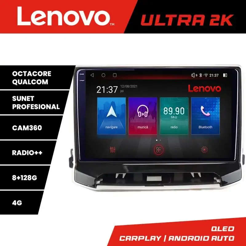 Chilipir Navigatie Jeep Compass 2021- Qled 2K Octa Core 8+128 LTE 4G DSP Wifi 5Ghz HDMI android auto carplay radio gps internet kit-compass2021+ULTRA-2K-10-8+128