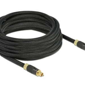 Cablu audio optic Toslink SPDIF Standard 5m, Delock Reducere de preț