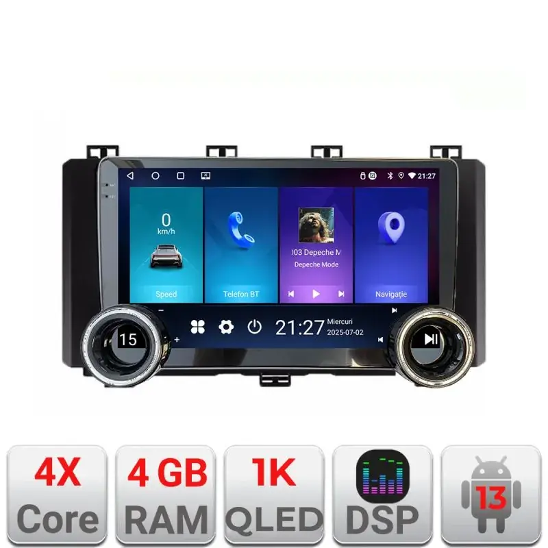 Retur ușor Navigatie Toyota Auris 2013-2017 Kit-auris15 Edotec  4+64 10.5 inch Incell 1K android Wifi 5Ghz gps internet