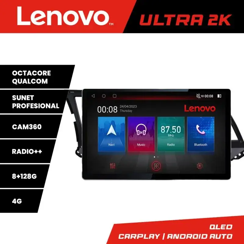 Cel mai bun preț Navigatie HHyundai Elantra 2015-2018 N-581 ecran 13" 2K 8+128 Android Waze USB Navigatie 4G 360 Toslink Youtube