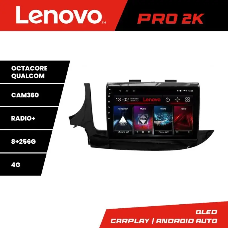 Transport gratuit Navigatie Opel Mokka 2016- Lenovo Kit-MOKKA2 8 core QLED 2K 8+256 360 Android Waze USB Navigatie Internet Youtube Radio v1